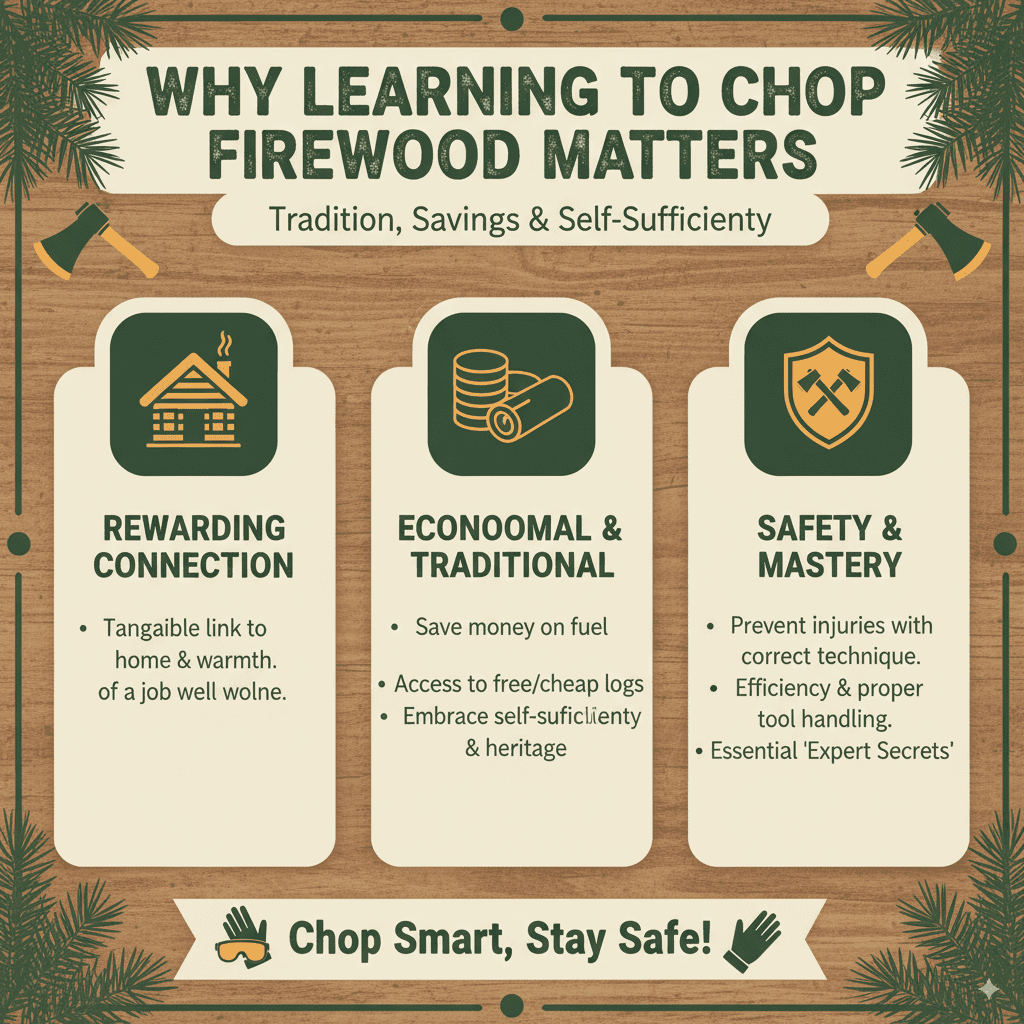 Why Learning to Chop Firewood Matters