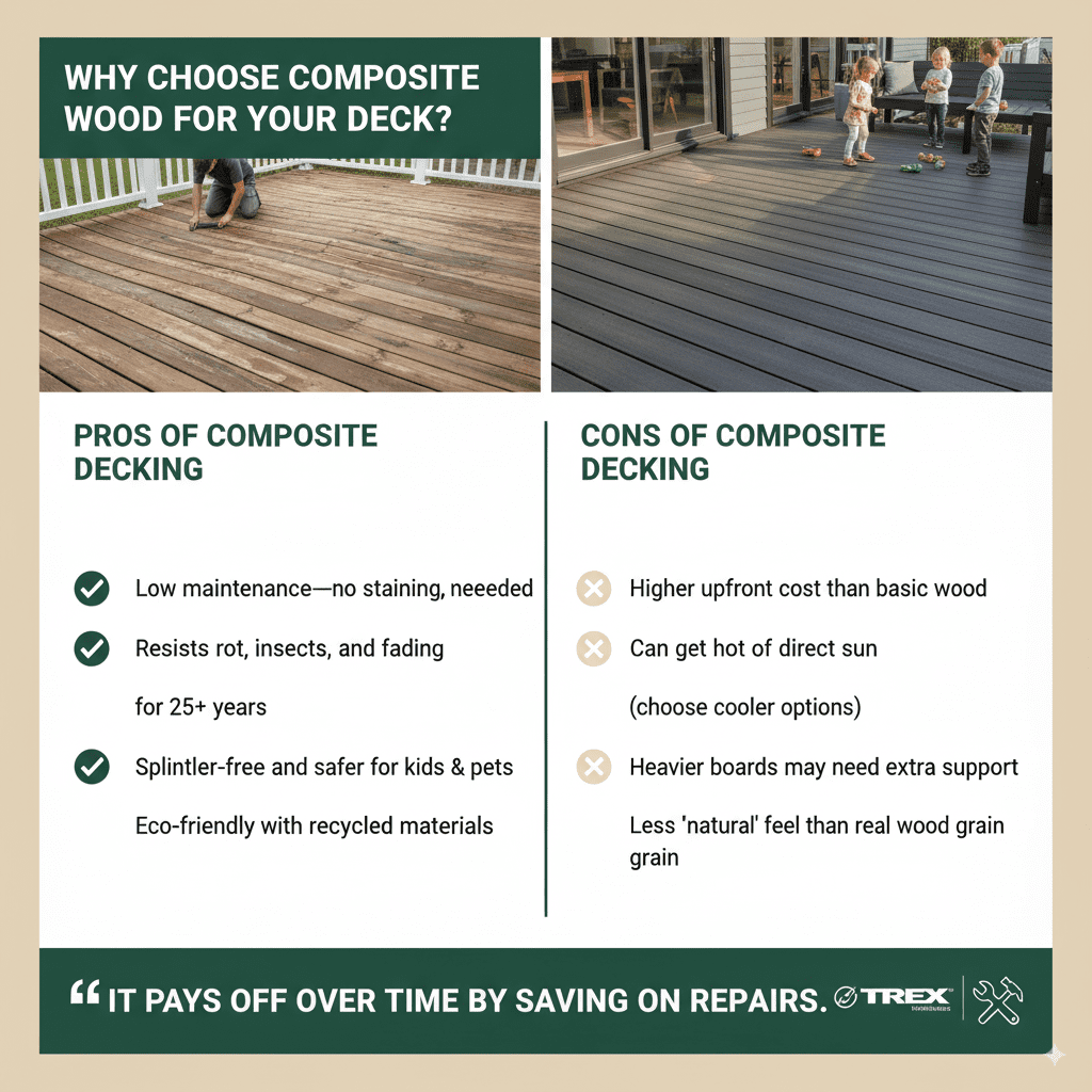 Why Choose Composite Over Wood for Your Deck