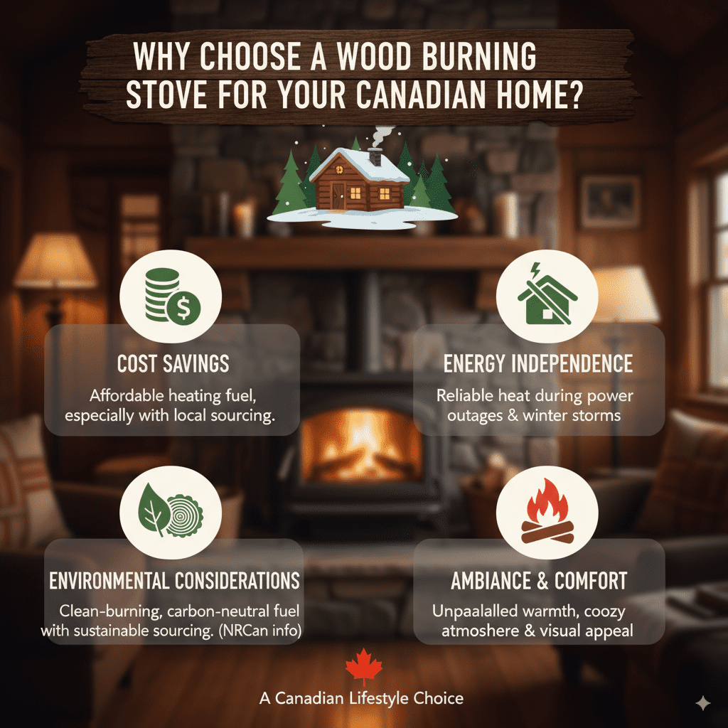 Why Choose a Wood Burning Stove for Your Canadian Home