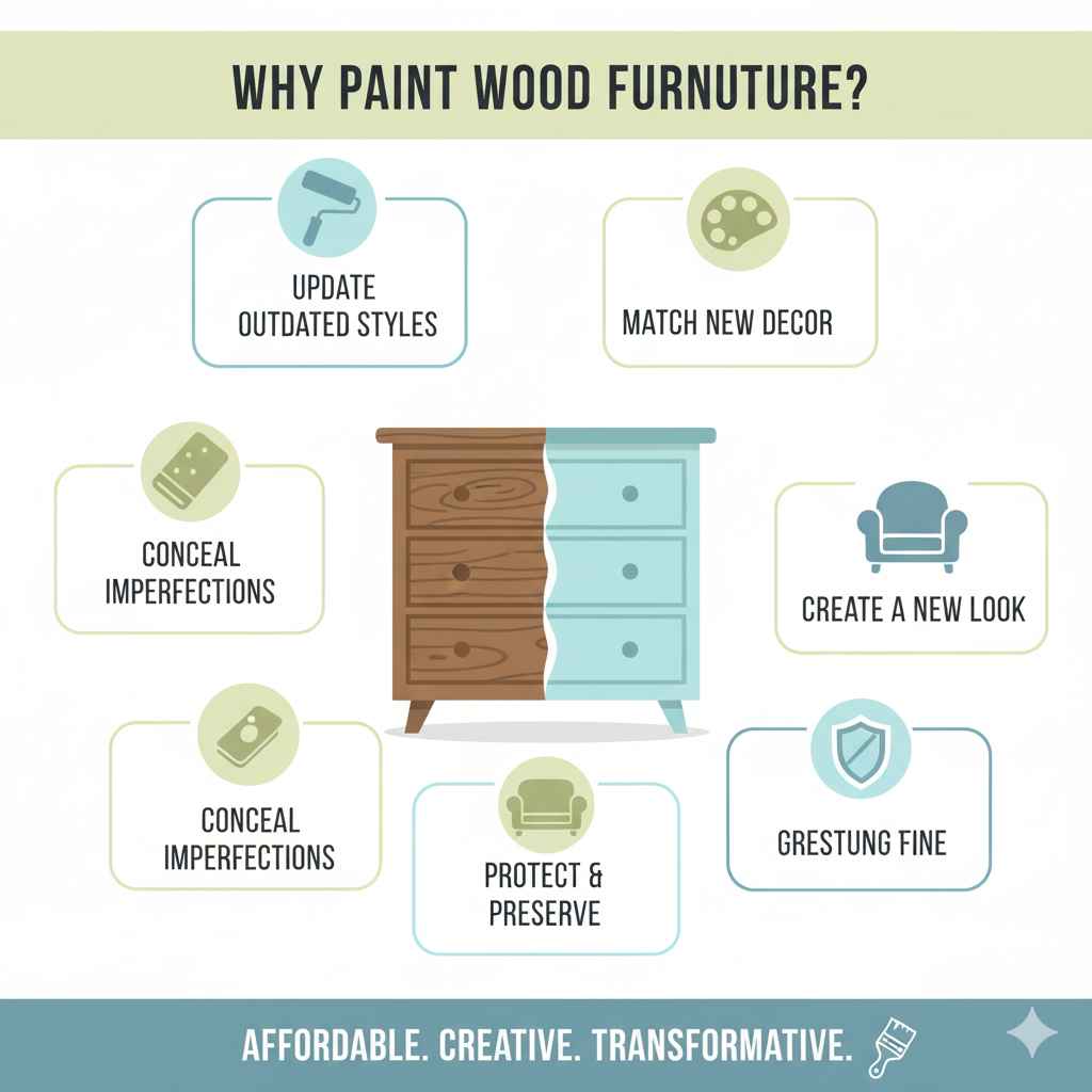 Why Paint Wood Furniture