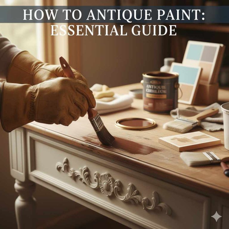 How to Antique Paint