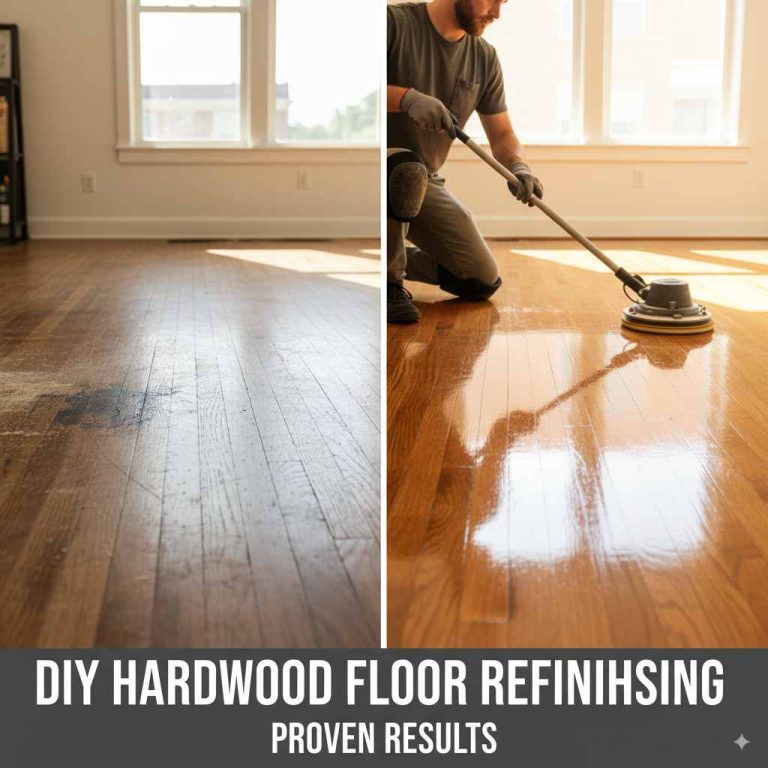 DIY Hardwood Floor Refinishing: Proven Results