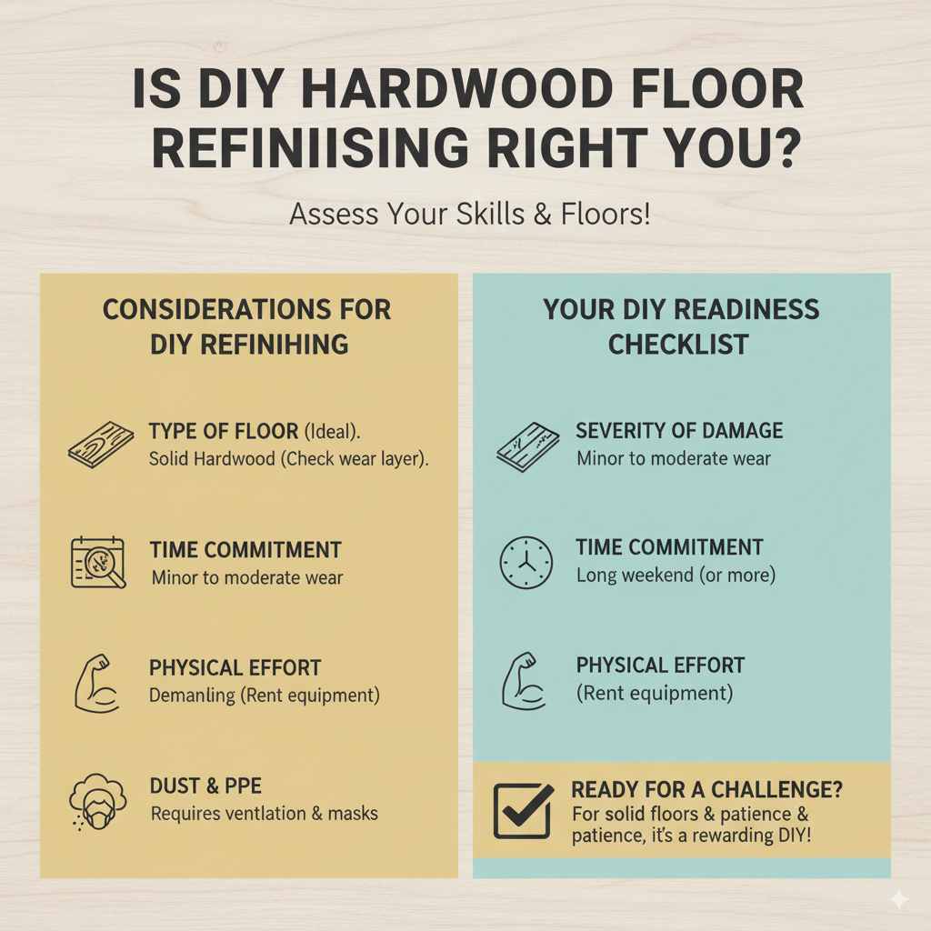 Is DIY Hardwood Floor Refinishing Right For You