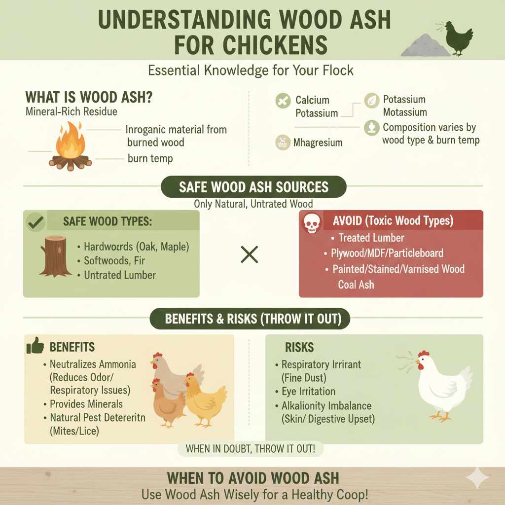 Understanding Wood Ash for Chickens