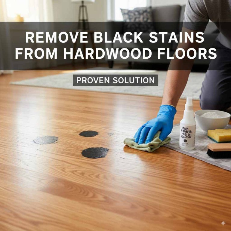 Remove Black Stains From Hardwood Floors