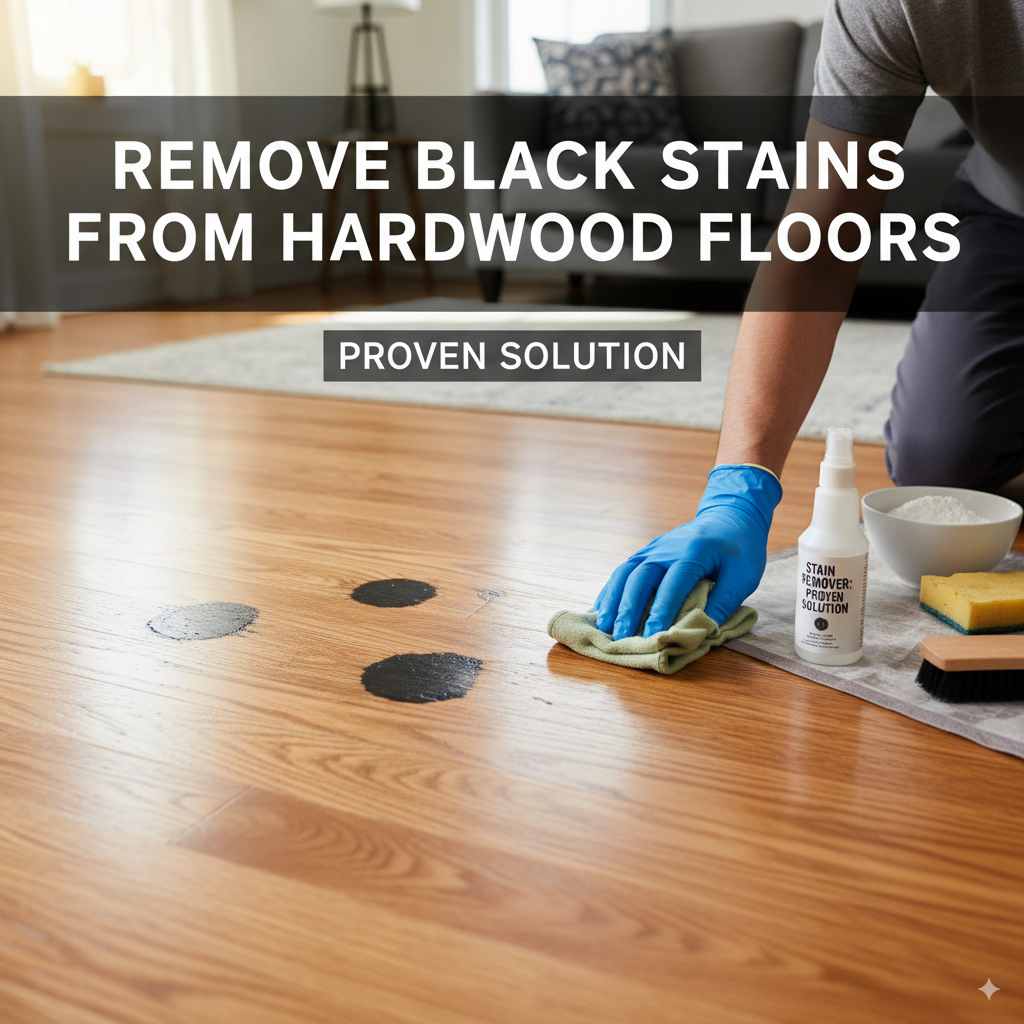 Remove Black Stains From Hardwood Floors
