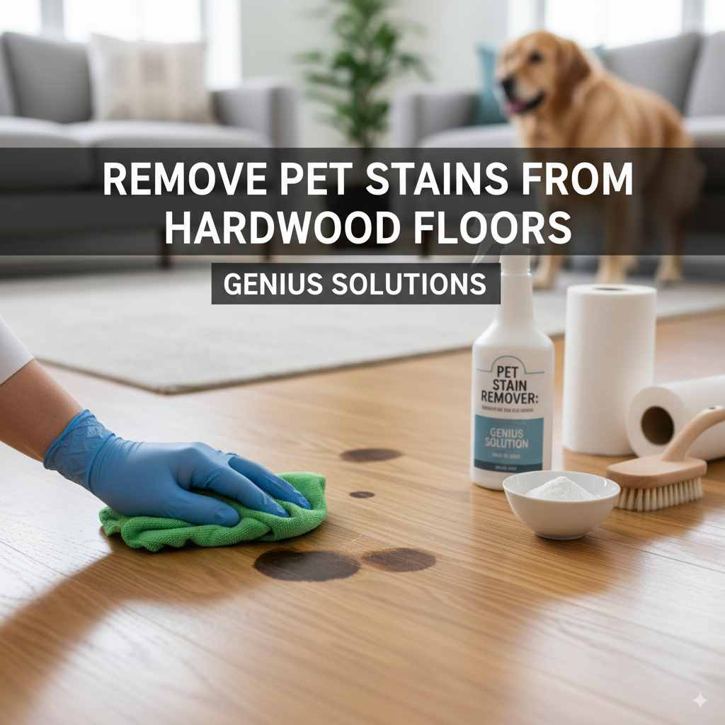 Remove Pet Stains From Hardwood Floors