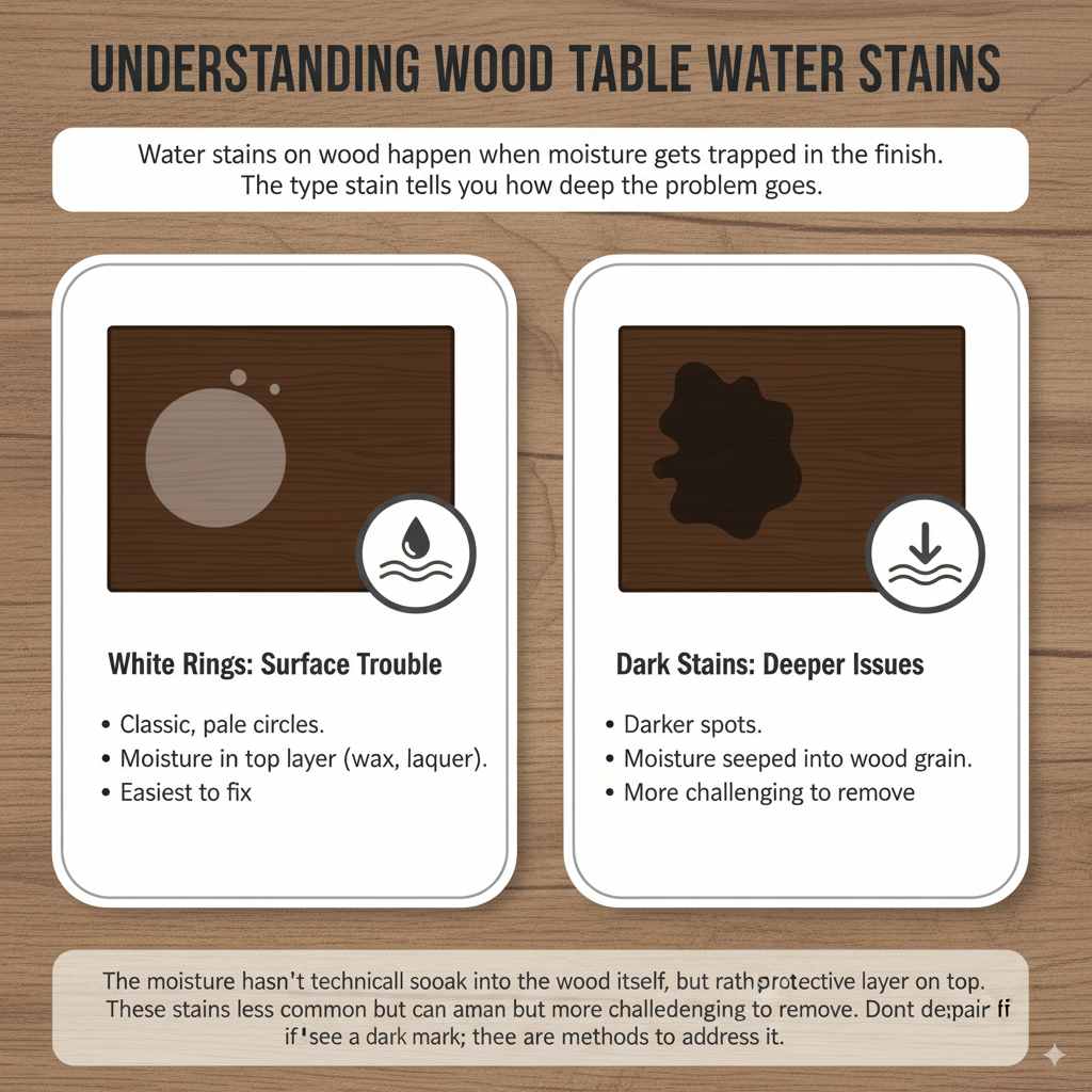 Understanding Wood Table Water Stains