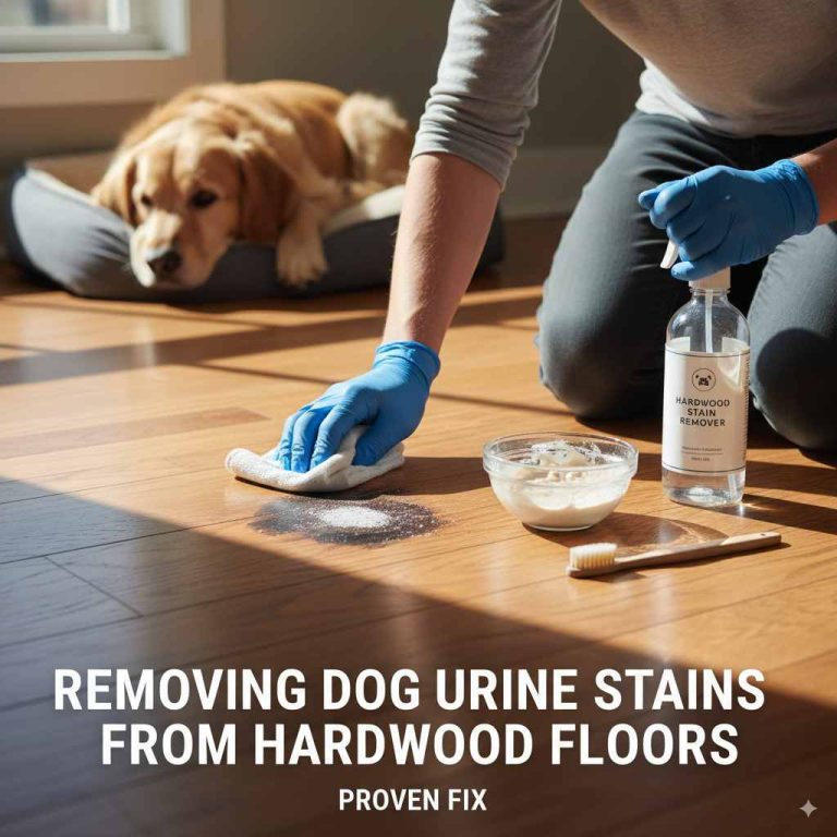 Removing Dog Urine Stains From Hardwood Floors