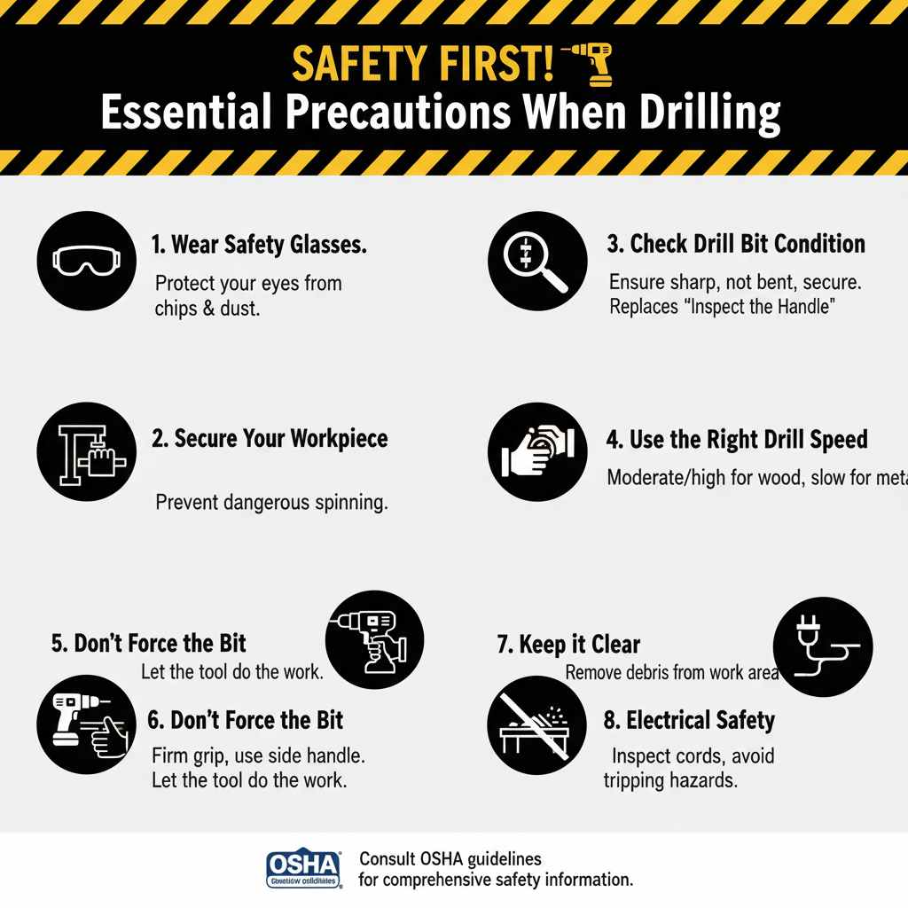 Essential Precautions When Drilling