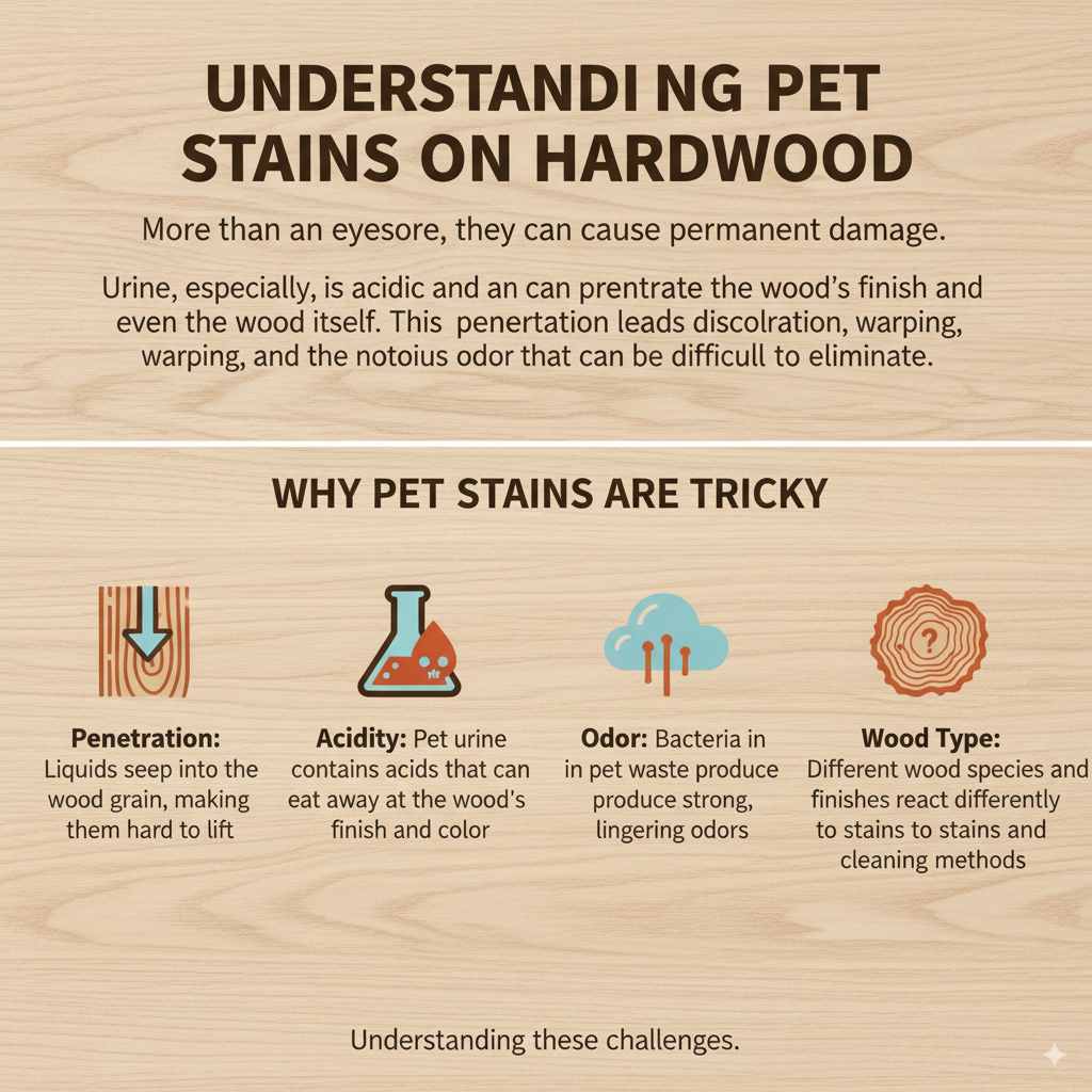 Understanding Pet Stains on Hardwood