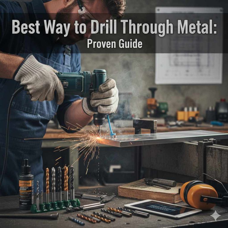 Best Way to Drill Through Metal