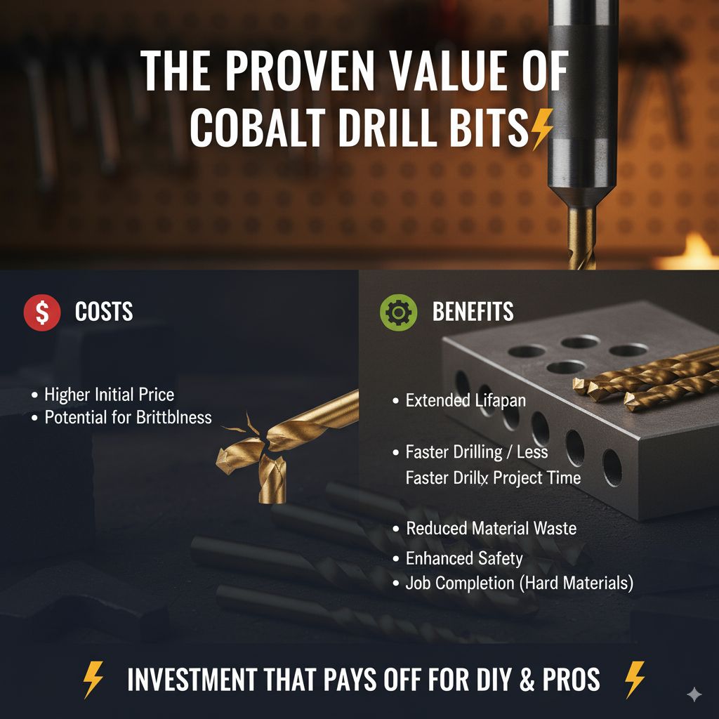 The Proven Value of Cobalt Drill Bits