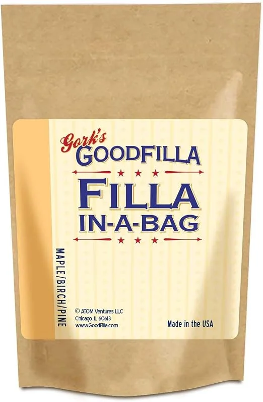 GoodFilla wood and grain filler powder container
