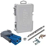 Kreg R3 Pocket-Hole Jig System with carrying case, drill bits, and pocket screws