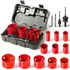 HYCHIKA Bi-Metal Hole Saw Kit