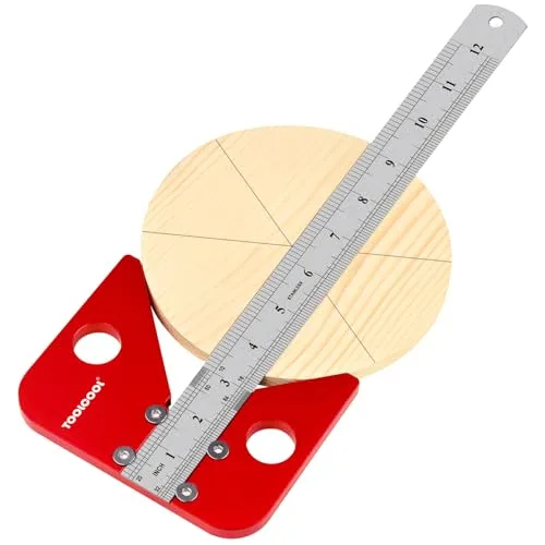 TOOLCOOL Circle Center Finder Lathe Centering Tool