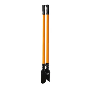VNIMTI Post Hole Digger Tool, Heavy Duty Post Hole Digger with Fiberglass Handle