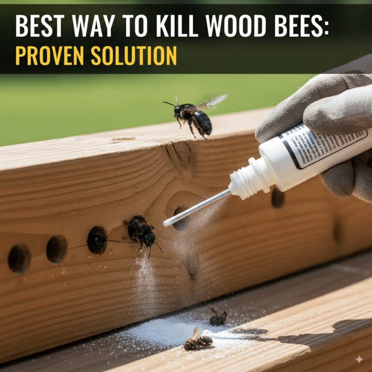 How to kill wood bees