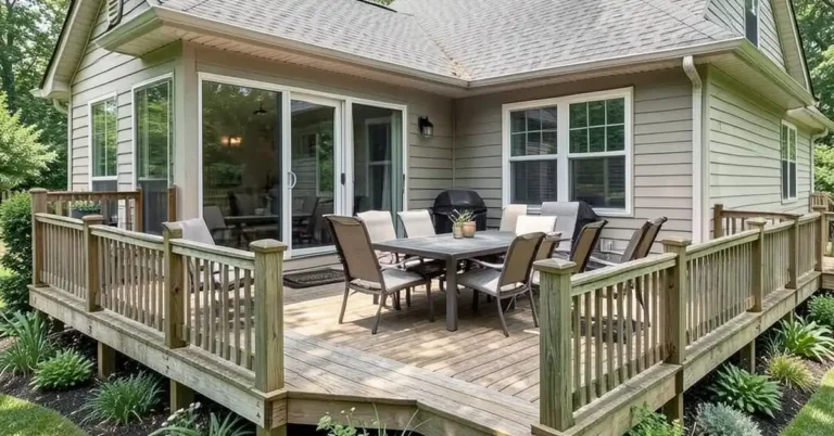 Wrap-Around Decking Ideas for Awkward or Corner Lots