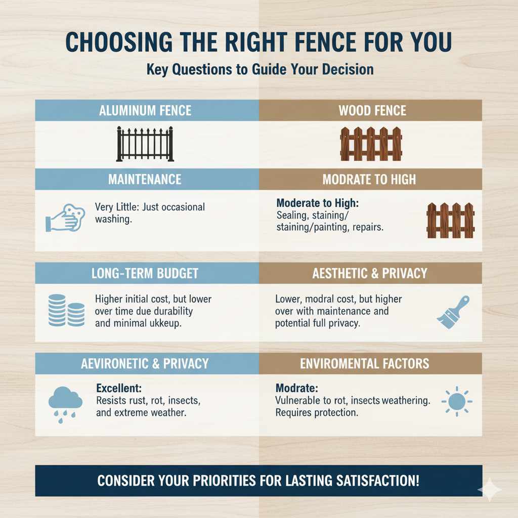 Choosing the Right Fence for You
