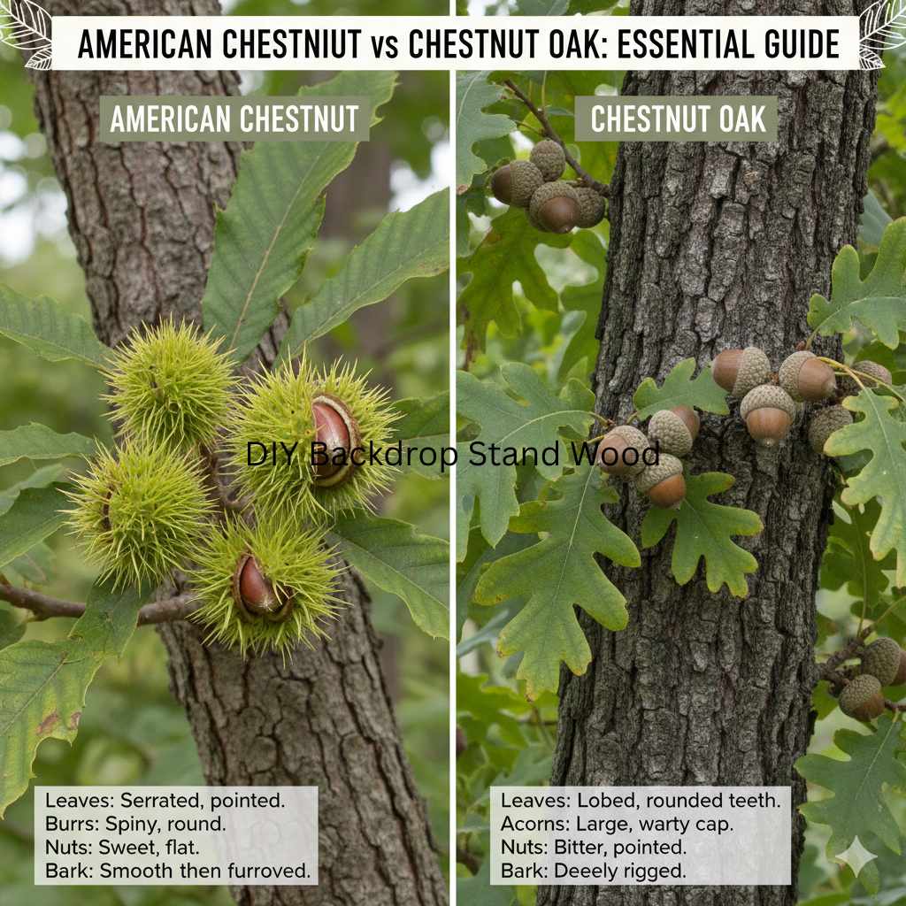 American Chestnut vs Chestnut Oak: Essential Guide