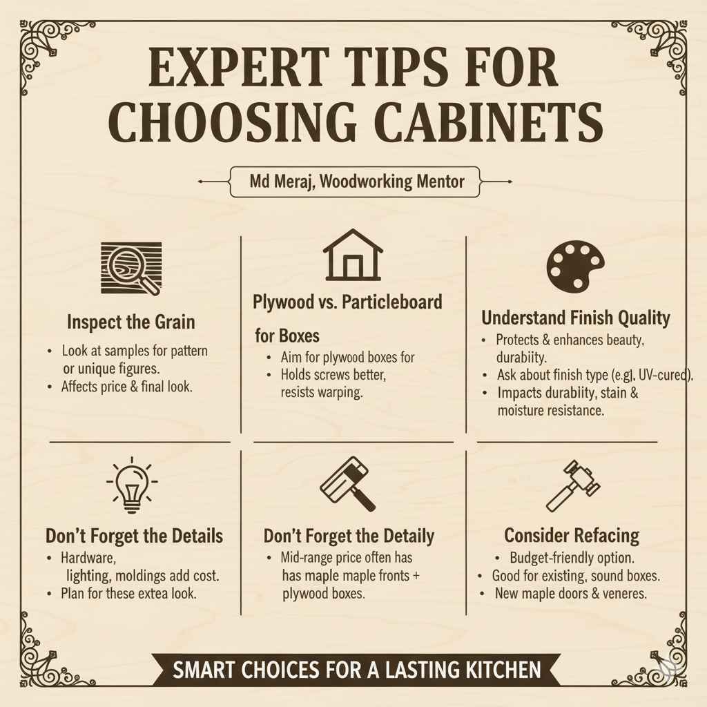 Expert Tips for Choosing Maple Cabinets