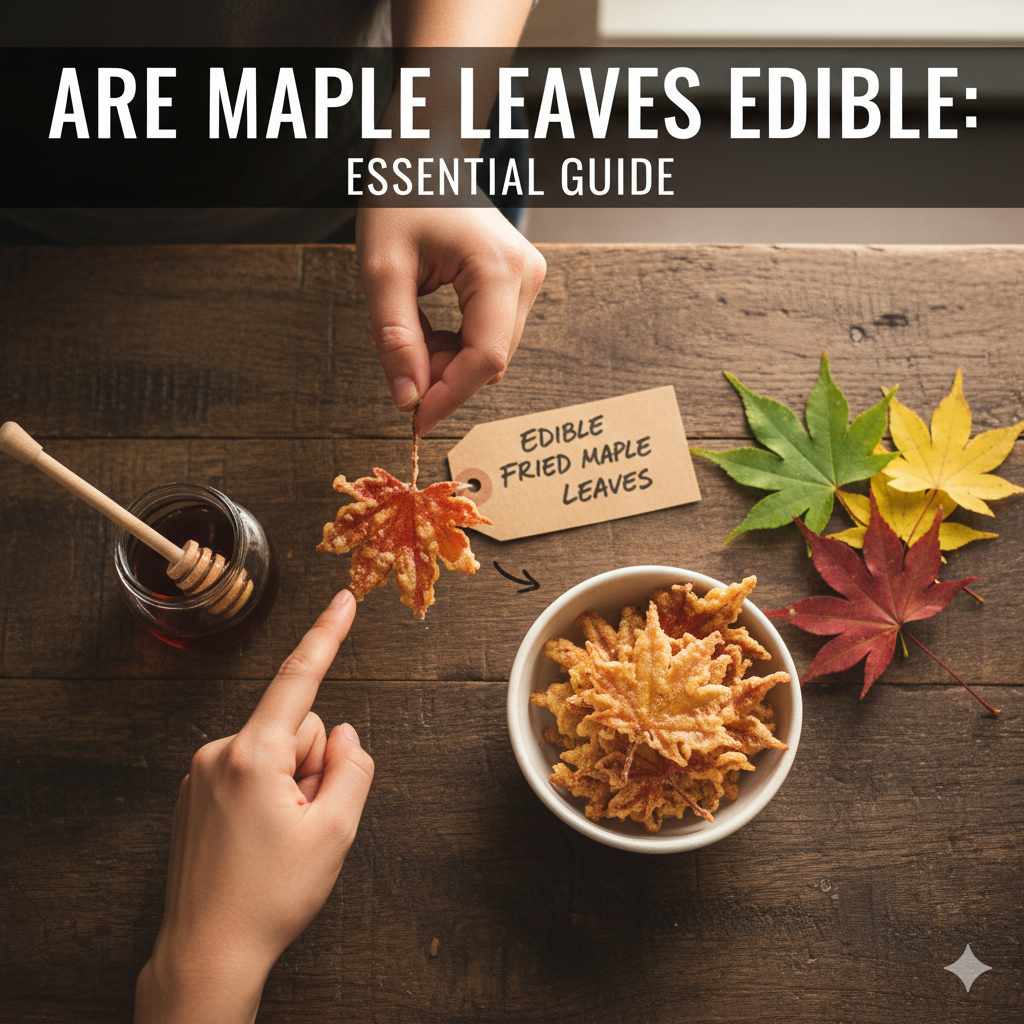 Are Maple Leaves Edible