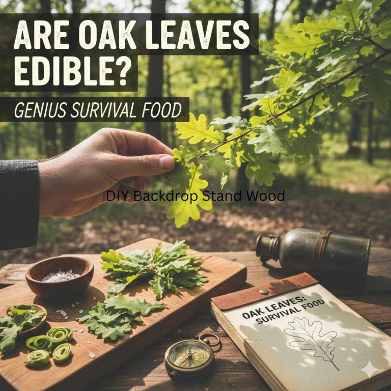 Are Oak Leaves Edible: Genius Survival Food