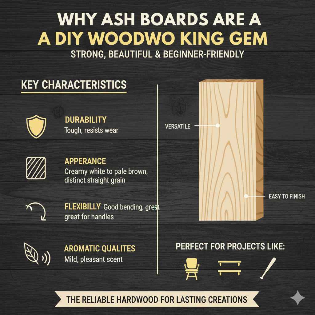 Why Ash Boards Are a DIY Woodworking Gem