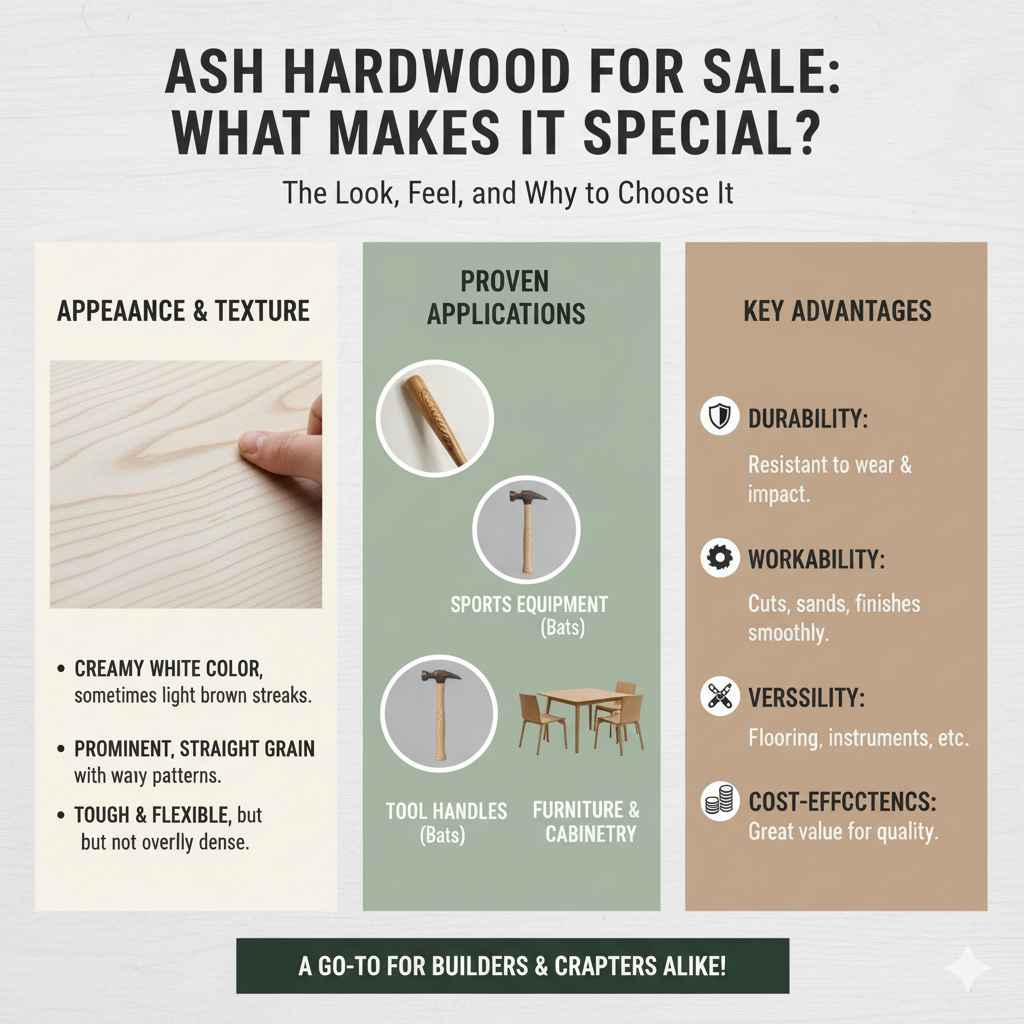 Ash Hardwood For Sale