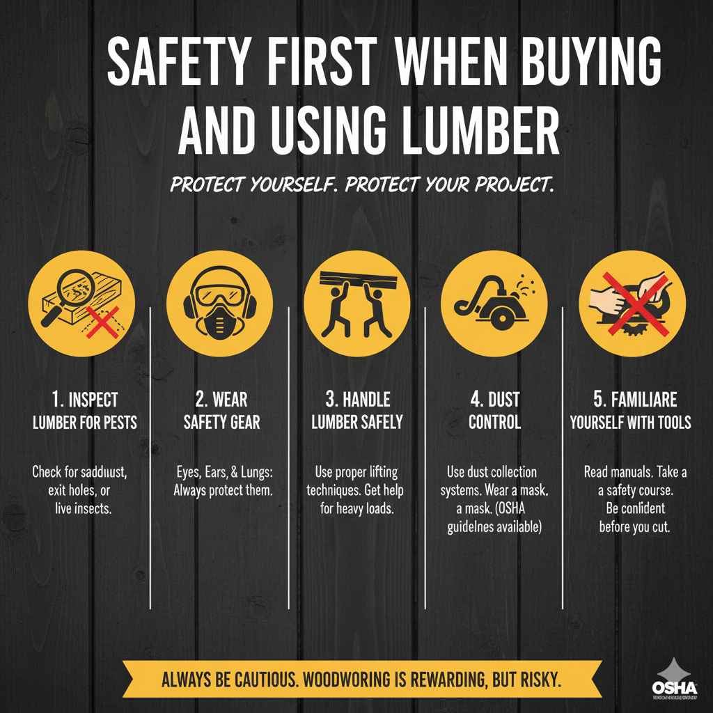 Safety First When Buying and Using Lumber