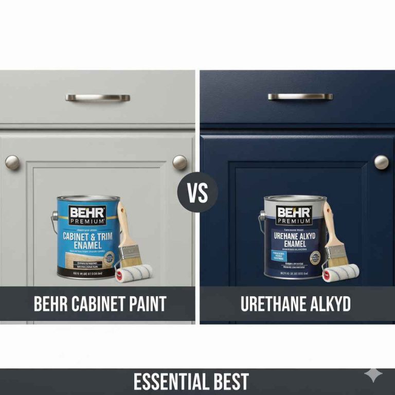 Behr Cabinet Paint vs Urethane Alkyd
