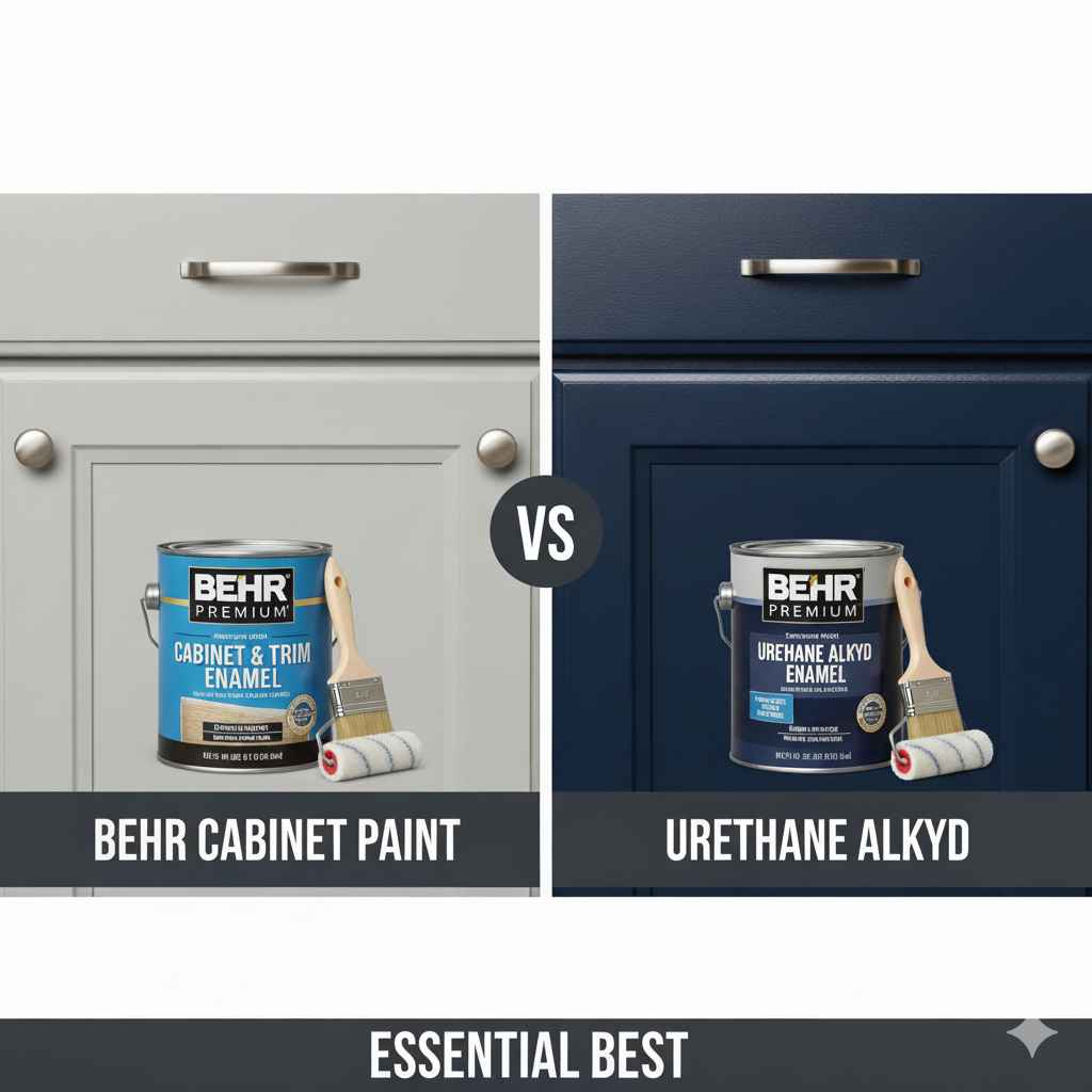 Behr Cabinet Paint vs Urethane Alkyd