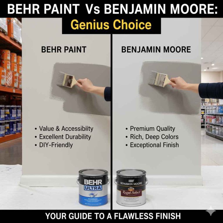 Behr Paint Vs Benjamin Moore