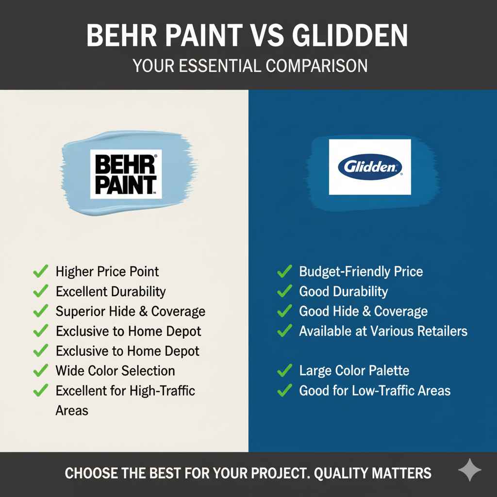 Behr Paint Vs Glidden