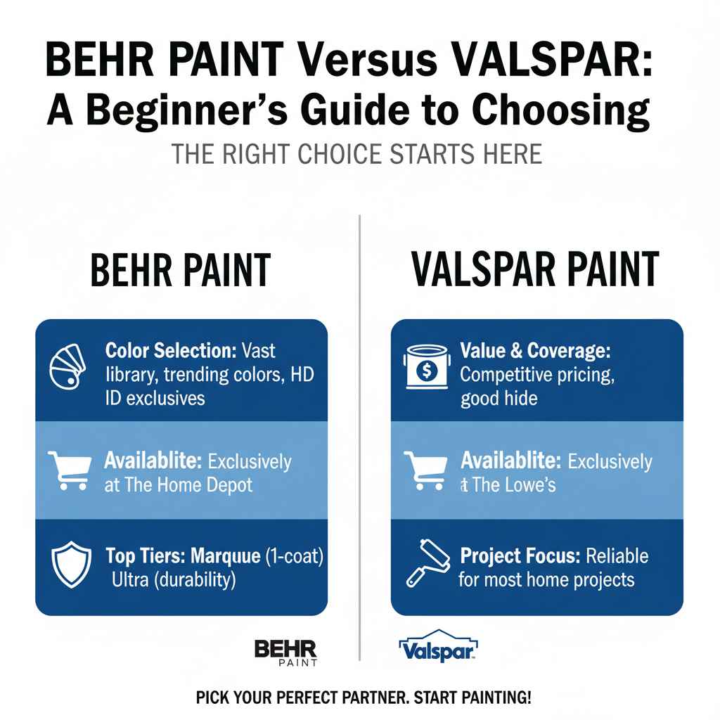 Behr Paint Versus Valspar