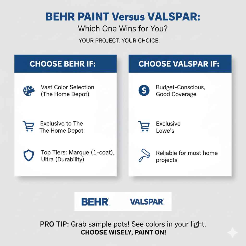 Behr Paint Versus Valspar