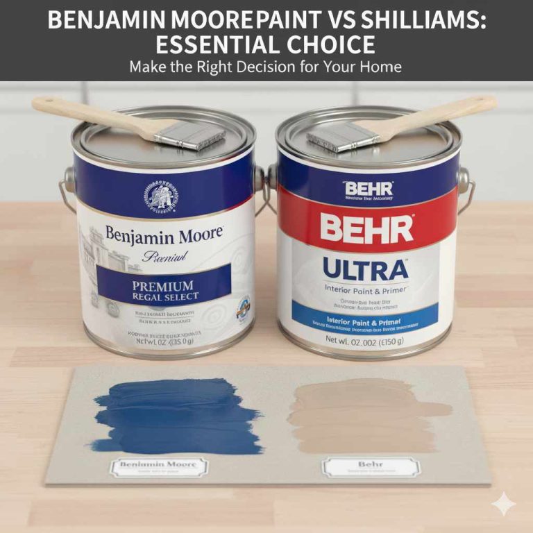 Benjamin Moore Paint vs Behr