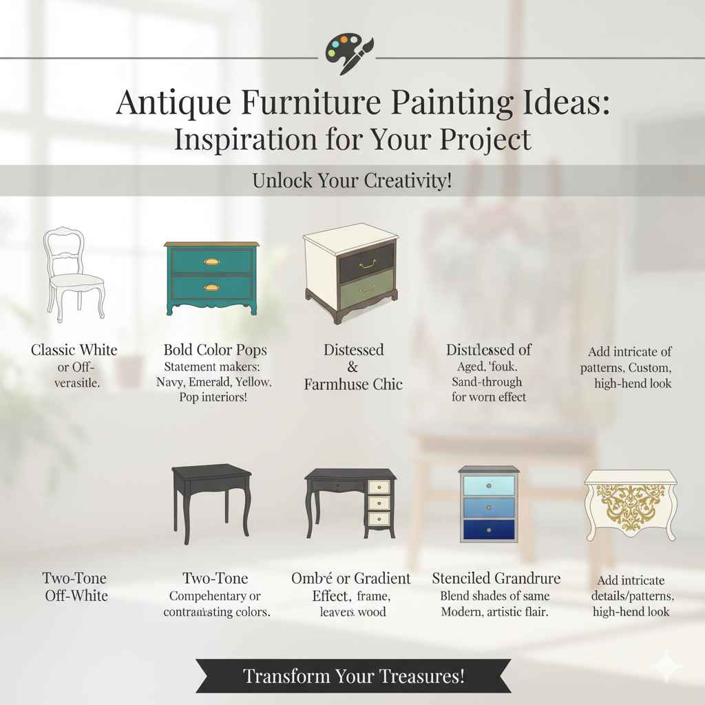 Antique Furniture Painting Ideas
