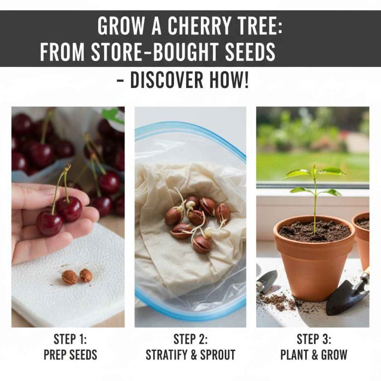 Can I Grow a Cherry Tree from Store Bought Cherries
