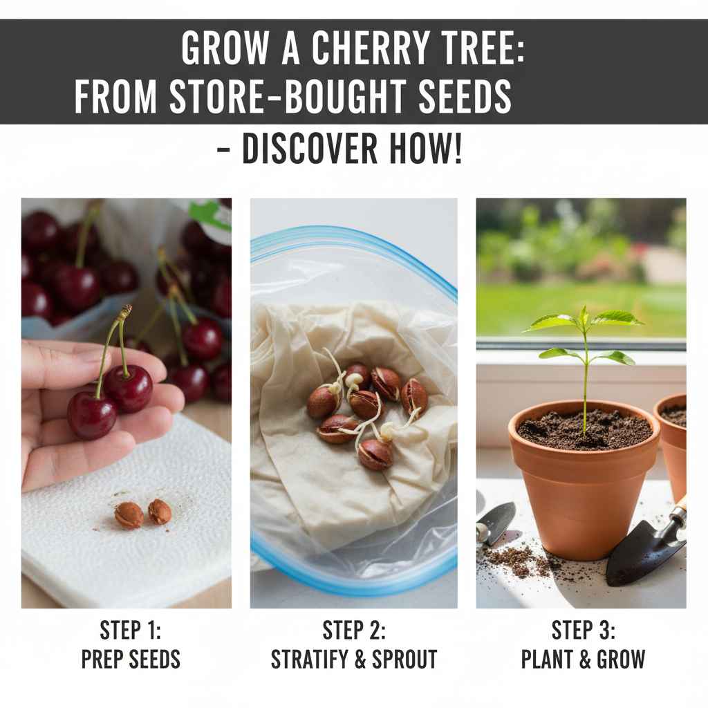 Can I Grow a Cherry Tree from Store Bought Cherries