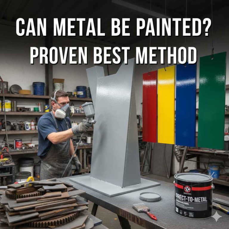 Can Metal Be Painted: Proven Best Method
