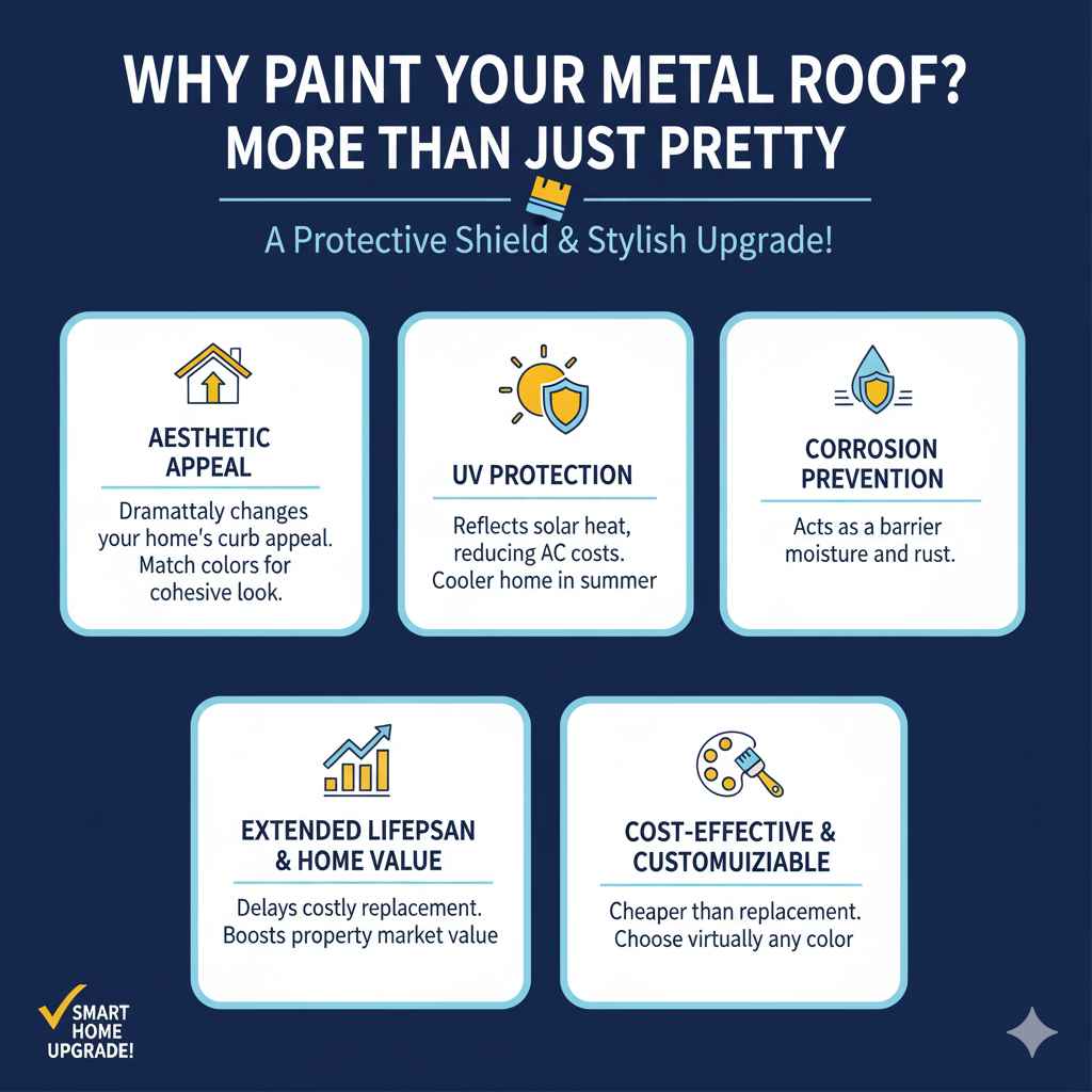 Why Paint Your Metal Roof