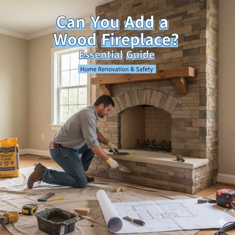 Can You Add Wood Fireplace