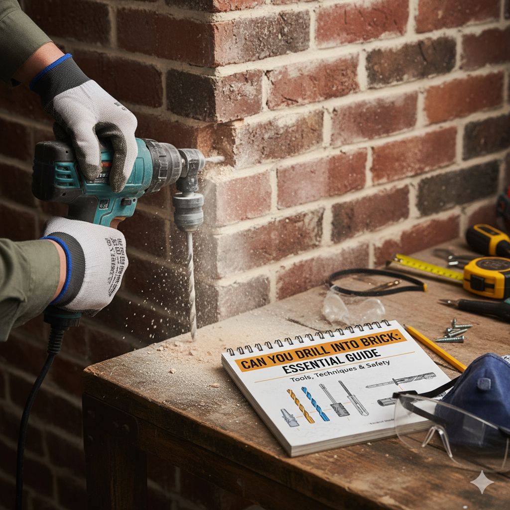 Can You Drill Into Brick: Essential Guide