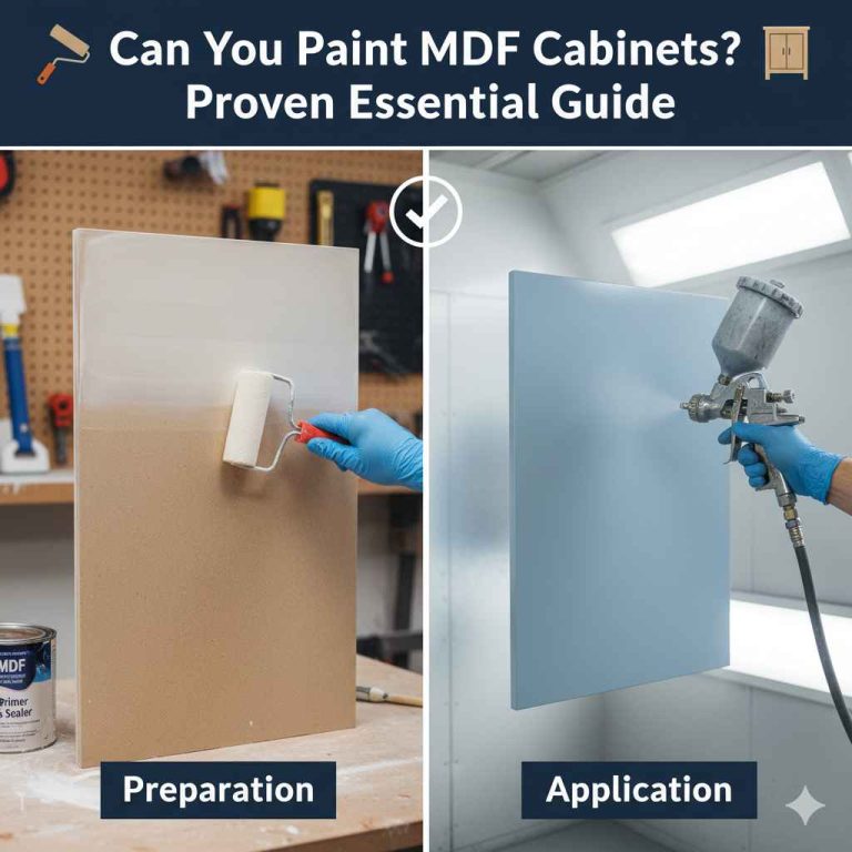 Can You Paint MDF Cabinets