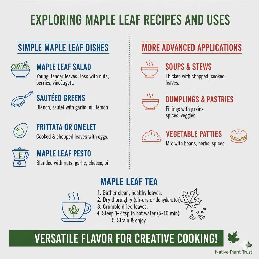 Exploring Maple Leaf Recipes and Uses