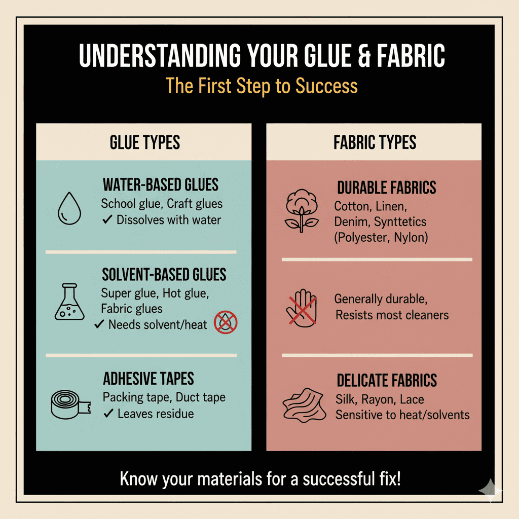 Understanding Your Glue and Fabric