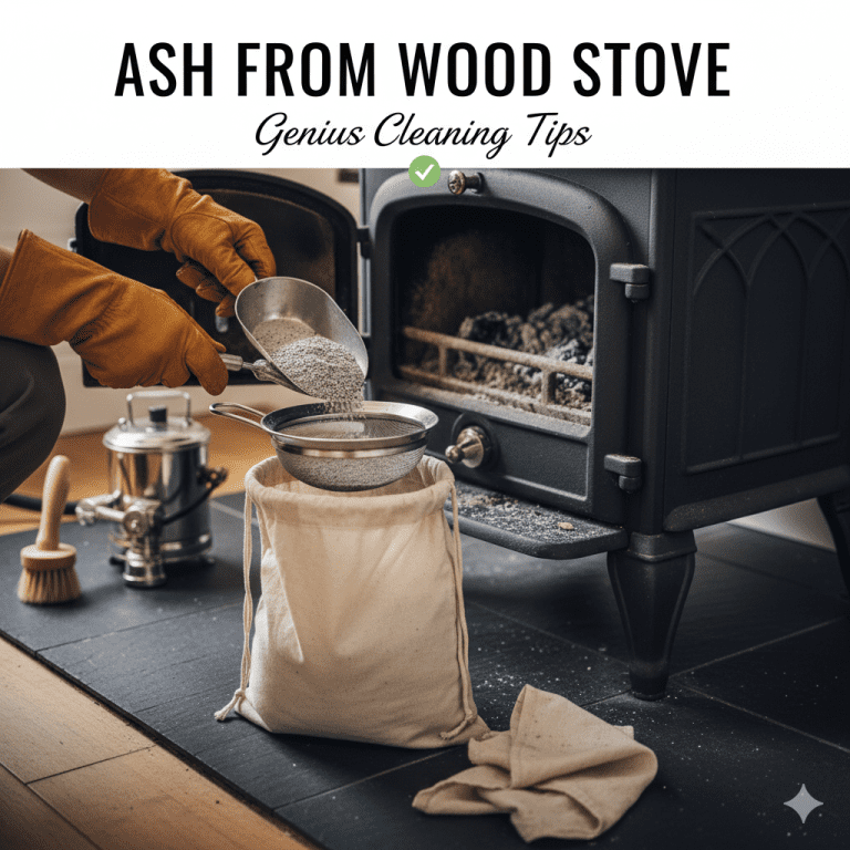 Ash From Wood Stove